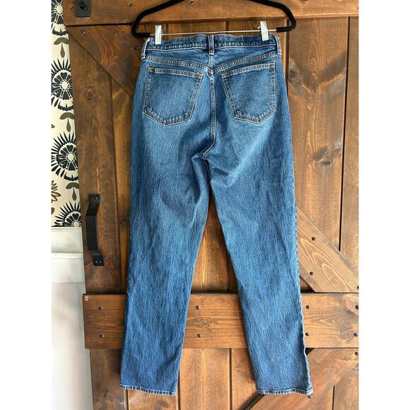 Abercrombie and Fitch women’s 28 6L Curve Love Mid Rise 90s Straight Jeans - Picture 4 of 4